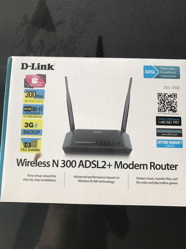 Modem Router ADSL fast Modems/Routers/WiFi for Sale Wongamat Beach