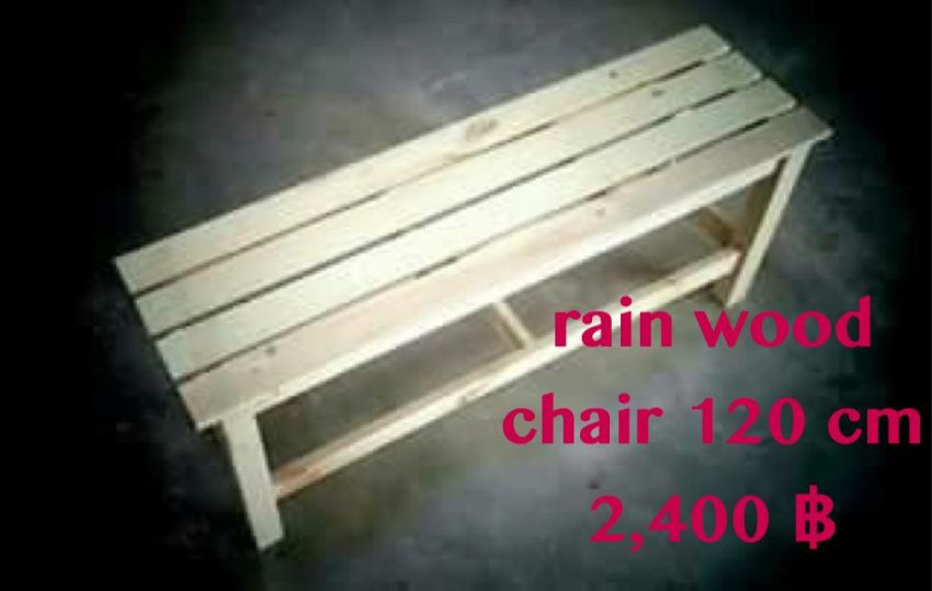 Rain wood high chair 75 cm 900 Baht Restaurant Bar 
