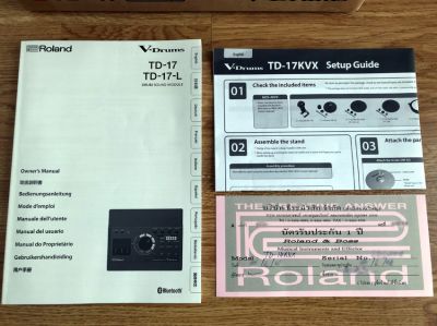 Roland TD-17KVX+Upgrades+Warranty