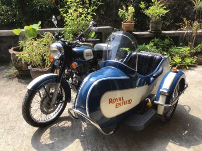 Royal Enfield with Side car 