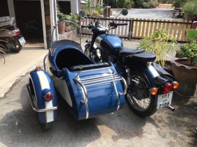 Royal Enfield with Side car 