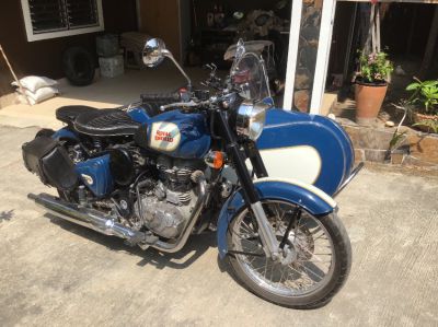 Royal Enfield with Side car 