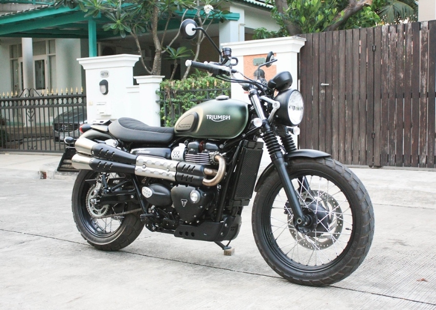 used triumph street scrambler for sale