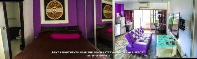 Appart For Rent Pratamnak Hill Jomtien Hill Resort 201