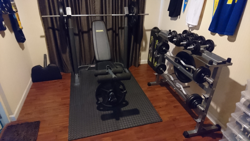 Complete Home Gym Set - FREE DELIVERY IN BKK | Sporting Equipment