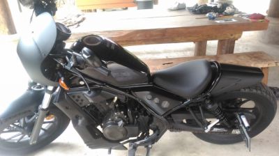 For selling, Honda Rebel 500 cc, full customised, 2 looks for 1 price