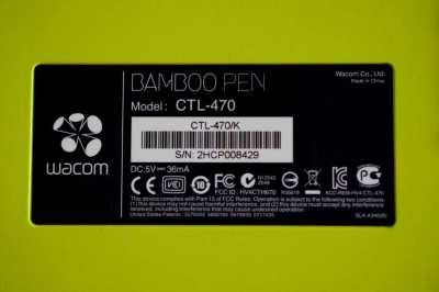 Wacom BAMBOO PEN CTL-470