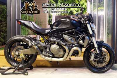 Ducati Monster 821 2016 only 2,2xx km with SC Project exhaust!