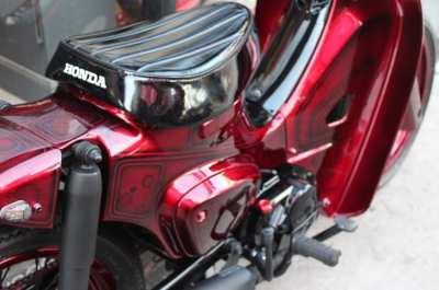 Honda Super Cub 110 I Red Custom | 0 - 149Cc Motorcycles For Sale | Pattaya  City Central | Bahtsold.Com | Baht&Sold