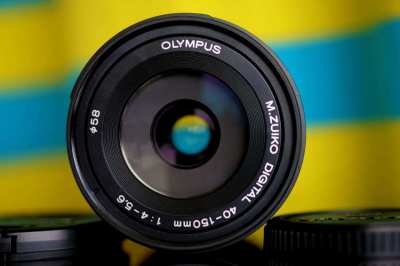 Zoom 40-150mm Lens for Olympus Panasonic MFT Cameras