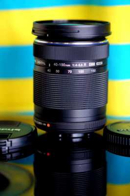 Zoom 40-150mm Lens for Olympus Panasonic MFT Cameras