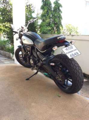 Matt Black Ducati Scrambler 2015 - REDUCED