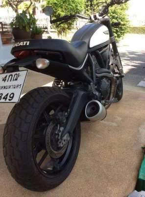 Matt Black Ducati Scrambler 2015 - REDUCED