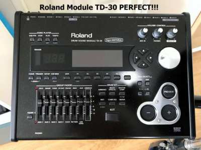 Roland Drum Module TD-30 + VH-12 Hi Hat