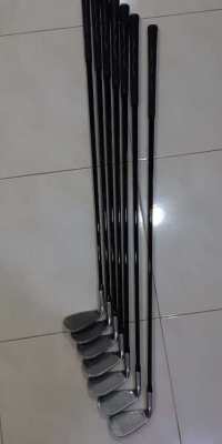 Full set of Slazenger Golf clubs with bag