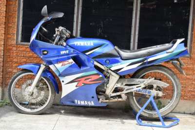 ขาย YAMAHA TZR 150 มีเล่ม/พร้อมโอน สตาร์ทติด ขี่ได้ พร้อมใช้งาน สีฟ้า