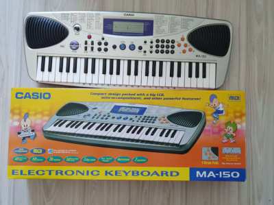 1)	Casio MA-150 Keyboard