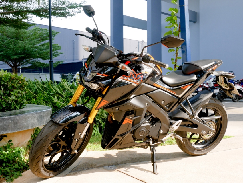 M-SLAZ 150cc Black Orange | 150 - 499cc Motorcycles for Sale