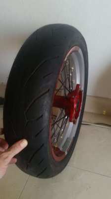 Honda CRF 250L supermoto wheels