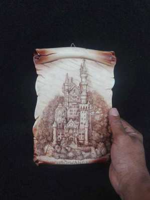 SOLD!!! German Wall Plate Neuschwanstein Castle