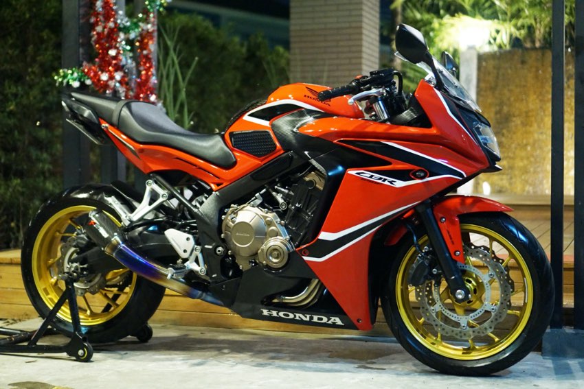 honda cbr650f panniers