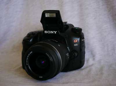 Sony Alpha SLT-A65 Kit 24.3Mp with DT 18-55mm, A-65