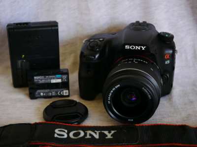 Sony Alpha SLT-A65 Kit 24.3Mp with DT 18-55mm, A-65