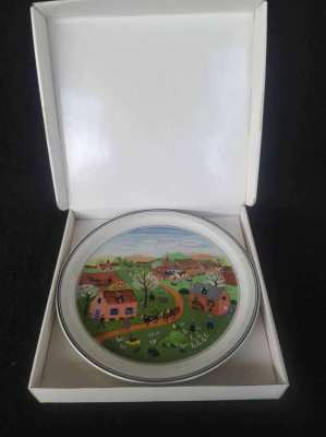 Ceramic Collectable Four Seasons Plate