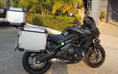 versys 650 luggage