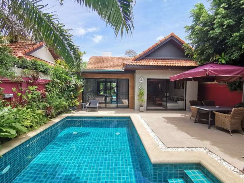 2 Bedroom Pool Villa In Modern Thai Style Within View Talay Villas