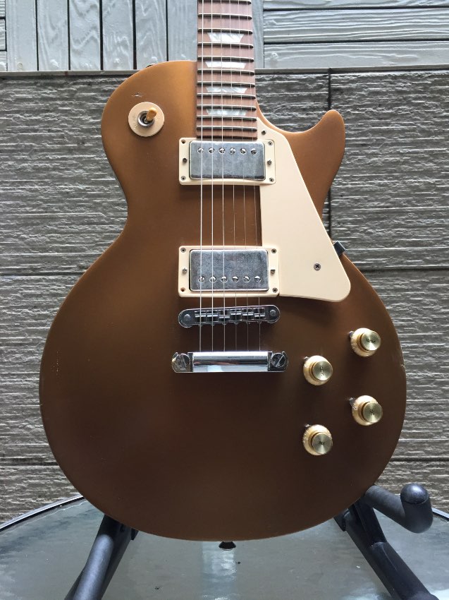 2011 gibson les paul tribute gold top