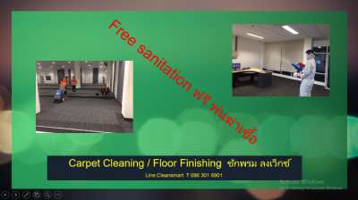 Carpet cleaning service, carpet sanitation