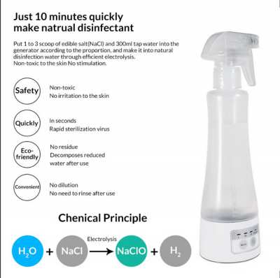 Hypochlorous Acid - เครื่องผลิตนํ้ายาฆ่าเชื้อไวรัส 