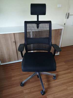 Work Chair : Brand Modern Form THINK Steelcase HEADREST  