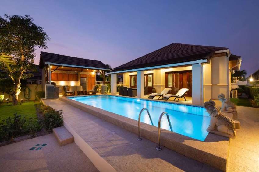 Superior Thai Bali Design 3 Bed Pool Villa At Hillside Hamlet Houses