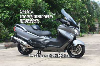 [ For Sale ] Suzuki Burgman 650 2018 Best Condition