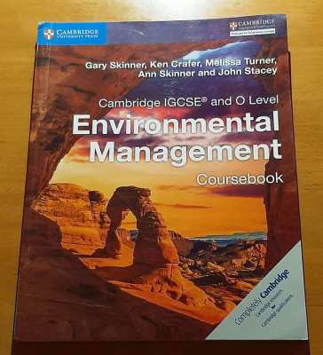 IGCSE Environmental Management Coursebook - for Sale