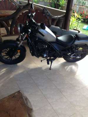 Honda Rebel 300 2018 with extras