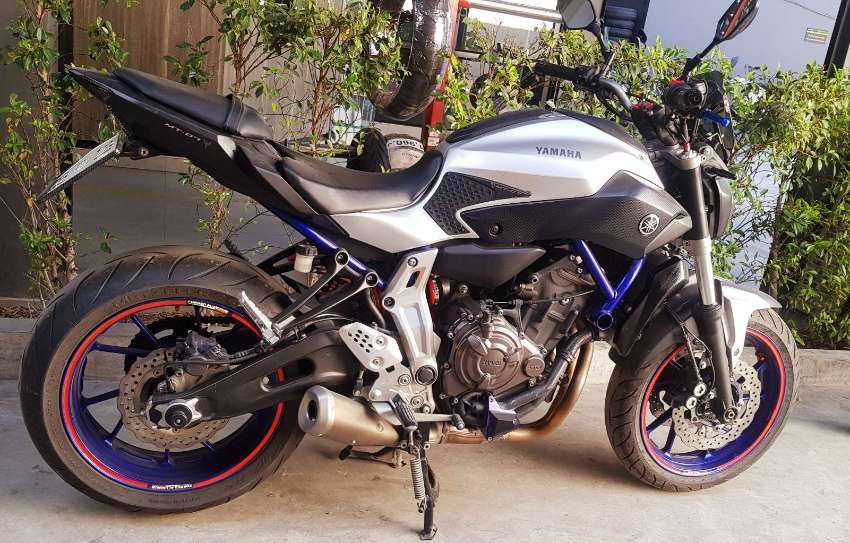 Yamaha MT-07 2016 31***kms | 500 - 999cc Motorcycles for Sale | Pattaya ...