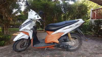 Honda click 110cc injection 2010 with complete DLT transfer forms