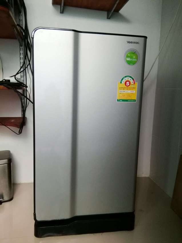 Refrigerator , Silver color brand TOSHIBA 5 Cu | Electronics & TV 