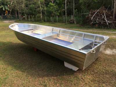 Brand new 14 foot aluminium fully welded V-bottom boat  New stock just