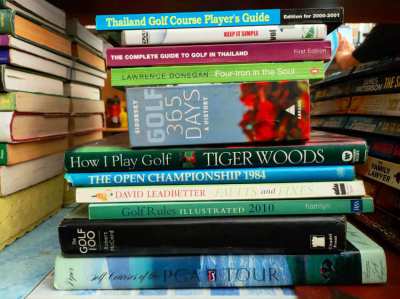 GOLF BOOKS