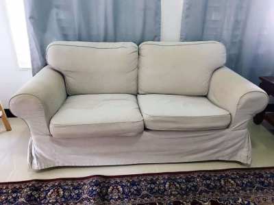 Eindeloos Paard luisteraar Ikea Ektorp two seater couch | Household Furniture | Phuket | BahtSold.com  | Baht&Sold