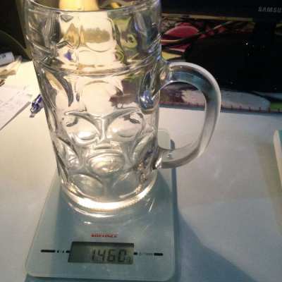 Alpirsbacher Klosterbrau Beer Mug  1 Ltr. Made in Austria