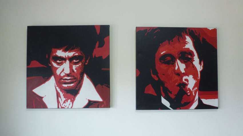 Great paintings of All Pacino, Oil on Canvas