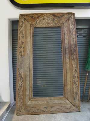 HUGE ANTIQUE DOOR FRAME