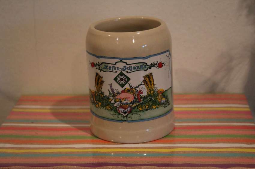 Ceramic Beer Mug - Motif Käfer Schänke Munich - 001