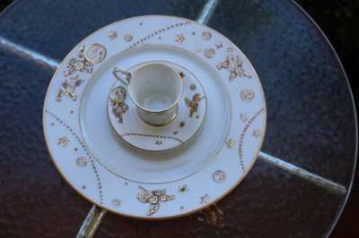 Chopard Porcelain-Set, 6 pieces, as good as new from 1996