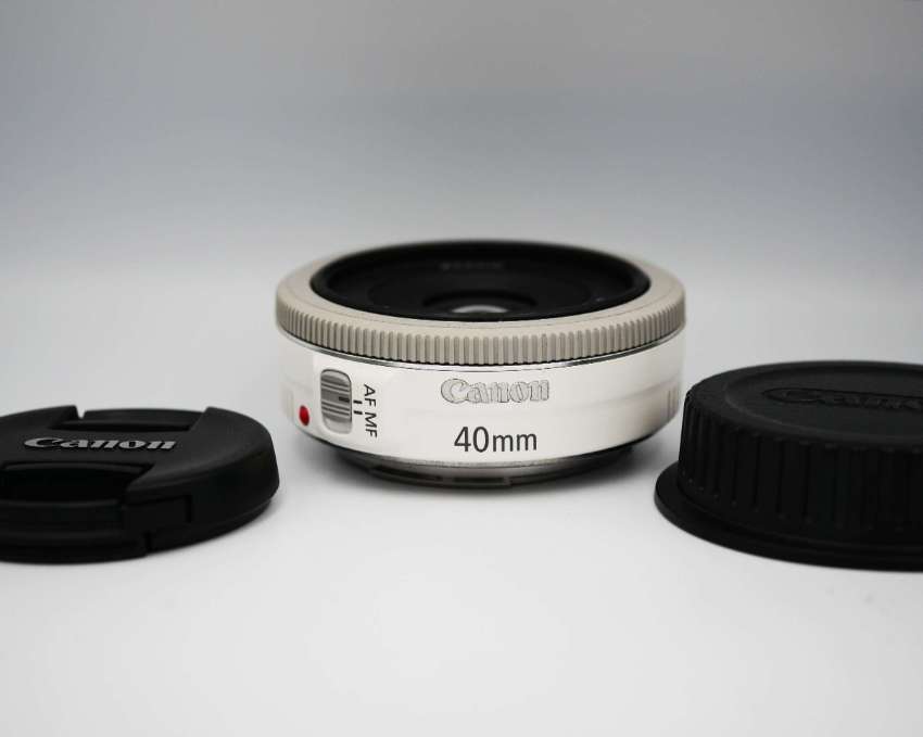 Canon EF 40mm f2.8 STM Lens (White, Black) | Cameras & Equipment | Pattaya  City Central | BahtSold.com | Baht&Sold